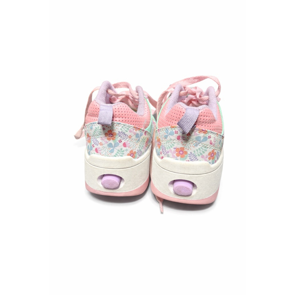 POP by Heelys Girls Roller Sneakers Size 2 Floral Pastel - Picture 2 of 6
